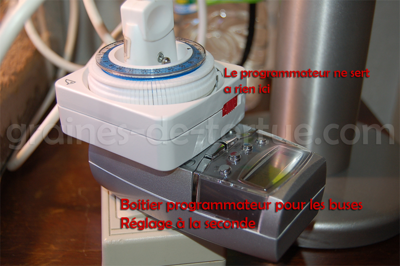 Programmateur à la seconde (boitier gris)