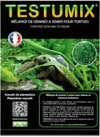Mezcla de semillas para tortugas Testumix por graines-de-tortue.com