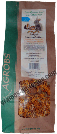 Agrobs, organic dried calendula flower 100 gr